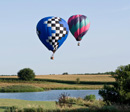 Luchtballon vaart